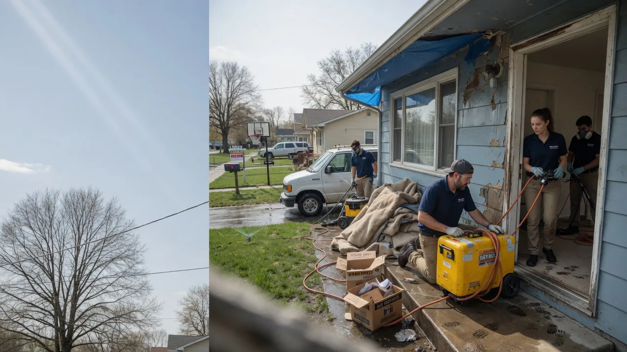 Basement Flood Cleanup in Brooks, GA near me